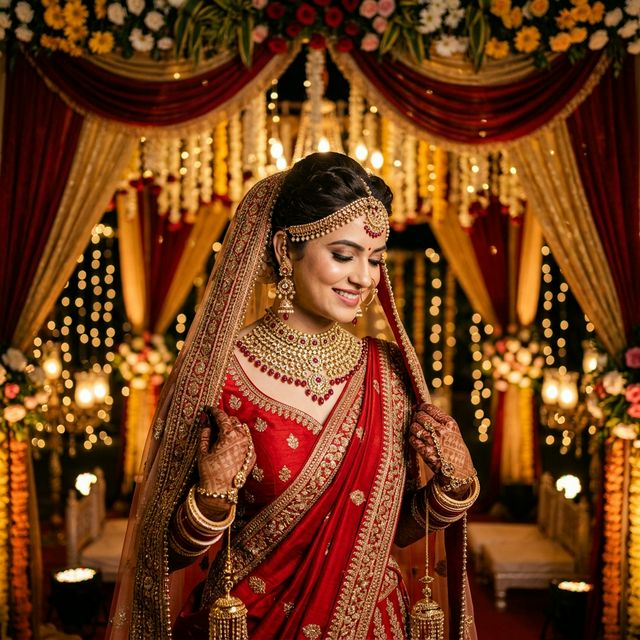 Traditional Polki Bridal Necklace